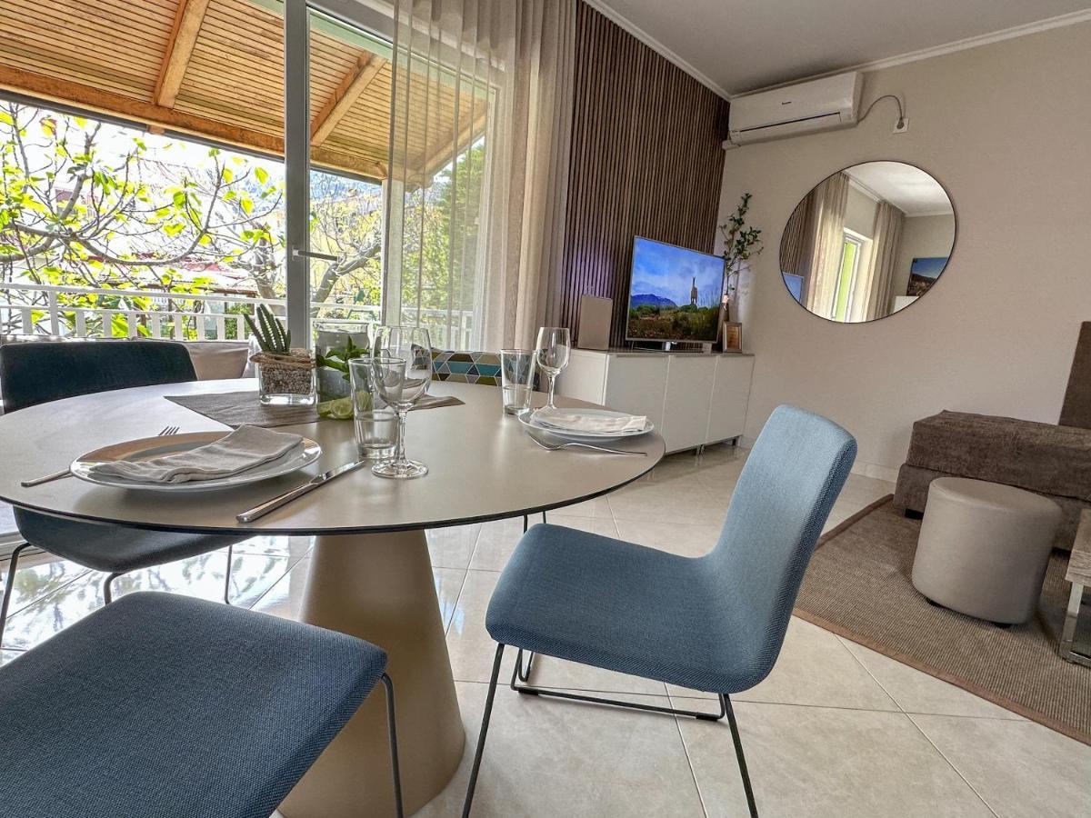 Apartment Baska Mit Poolarea - Krk, Kroatien Екстериор снимка